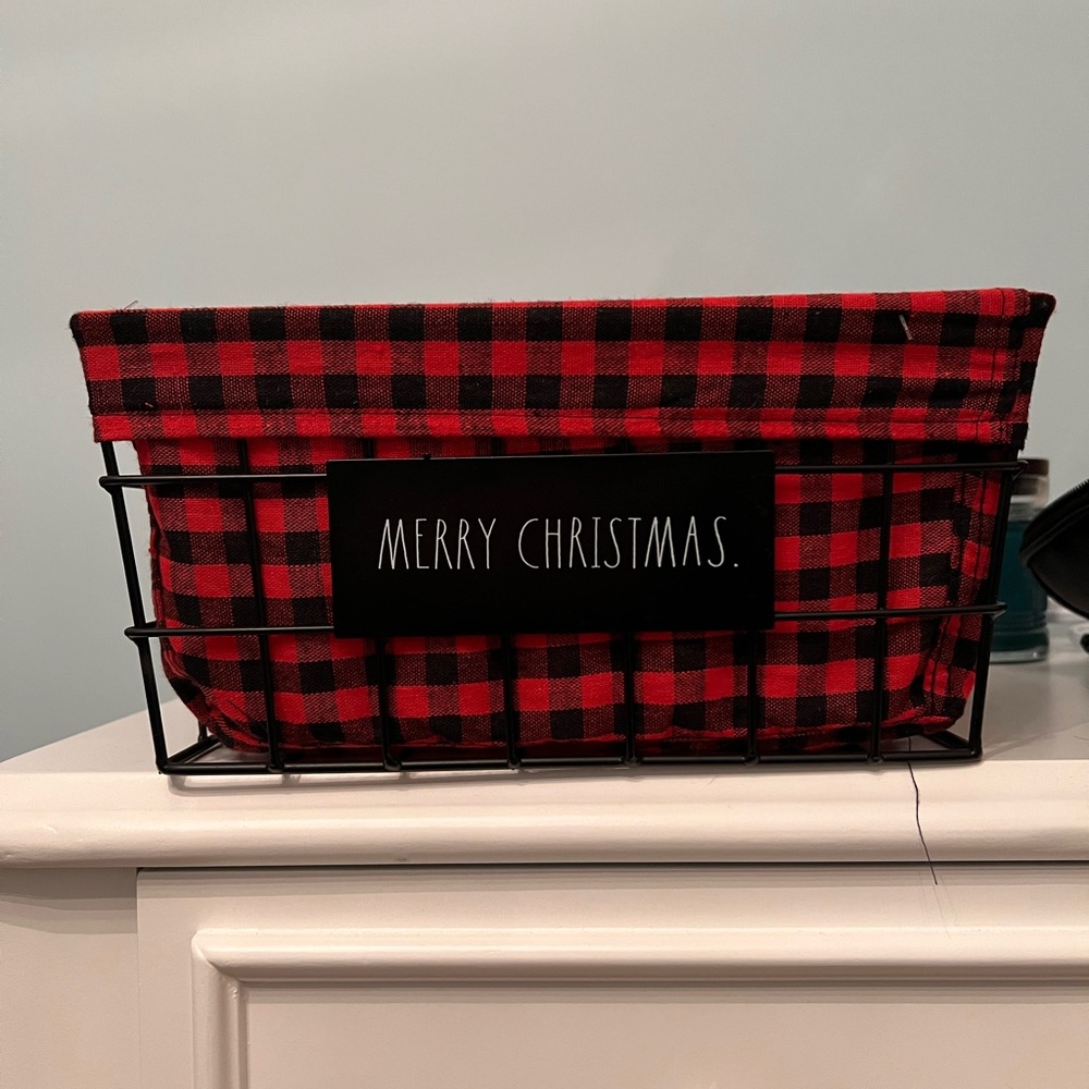 Rae Dunn Merry Christmas Basket! ❤️